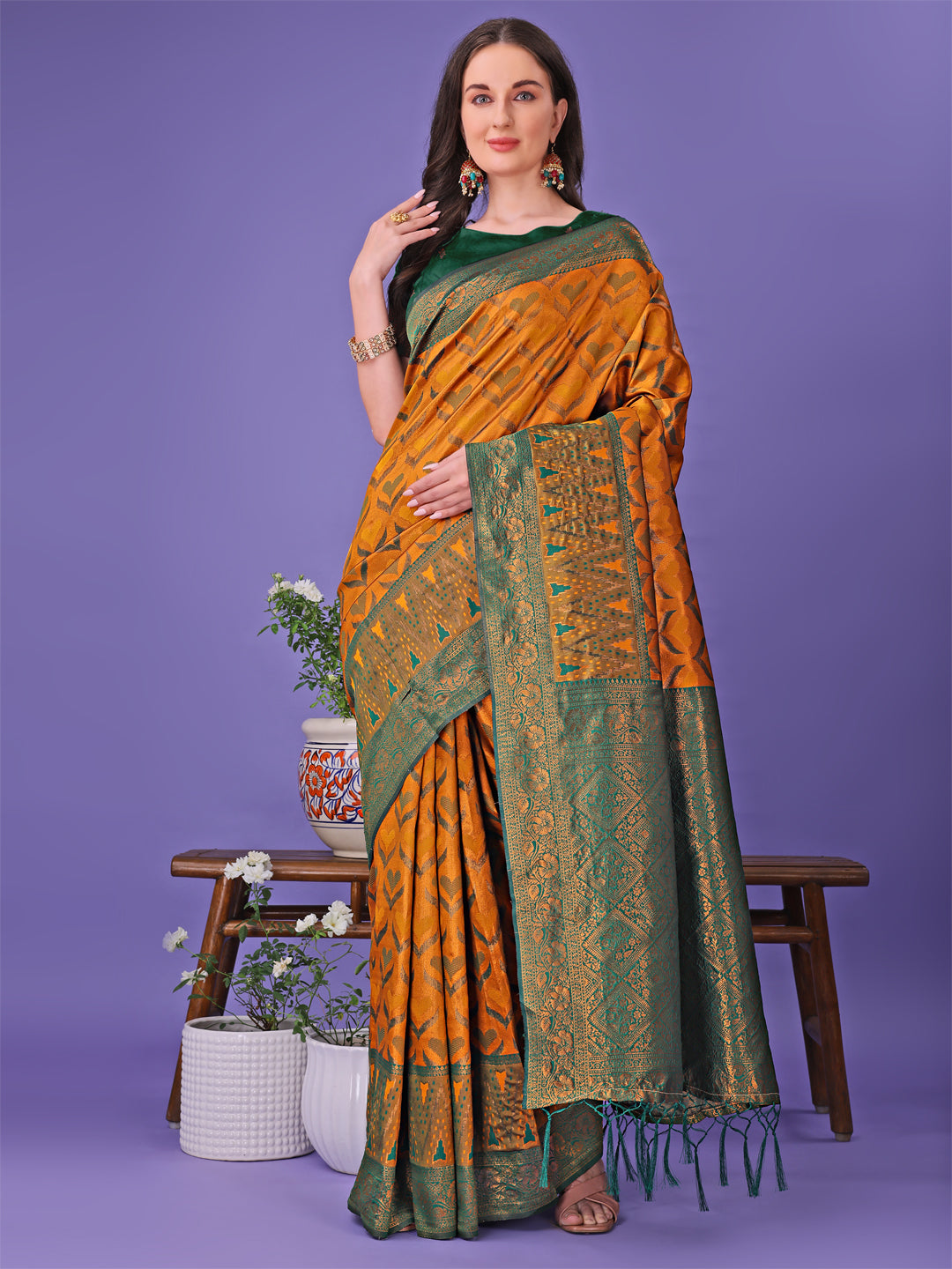 Swarnika Shine Lichi Silks Sarees Collection | Ready To Wear SKU - ASBLO1001 to 08