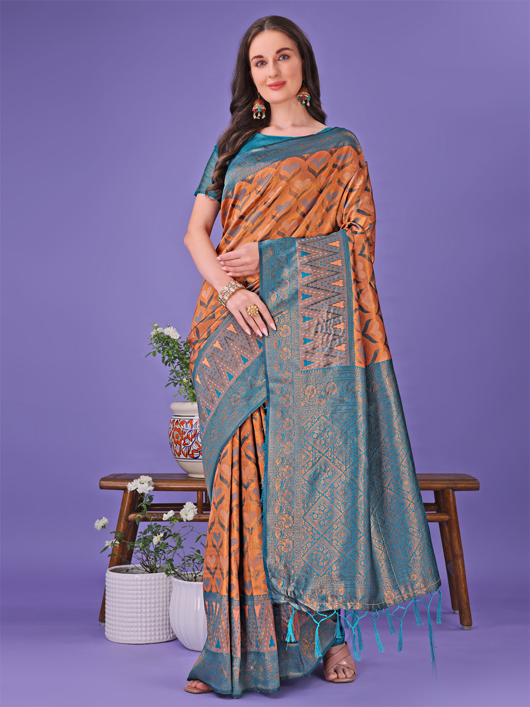 Swarnika Shine Lichi Silks Sarees Collection | Ready To Wear SKU - ASBLO1001 to 08
