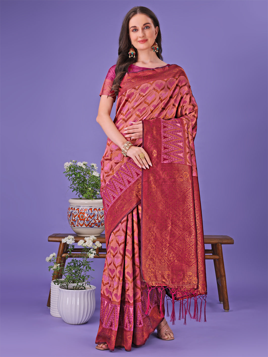 Swarnika Shine Lichi Silks Sarees Collection | Ready To Wear SKU - ASBLO1001 to 08