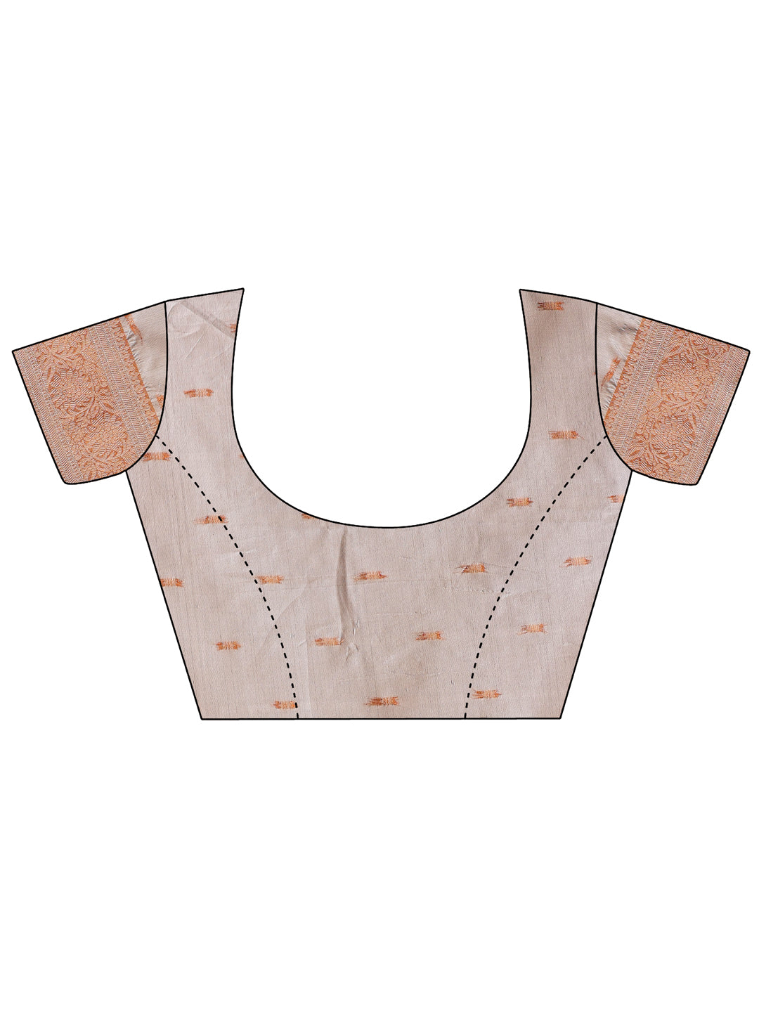 Draupadi Dhaga Saree | Brown Color | Ready To Wear SKU-ASMIS1004