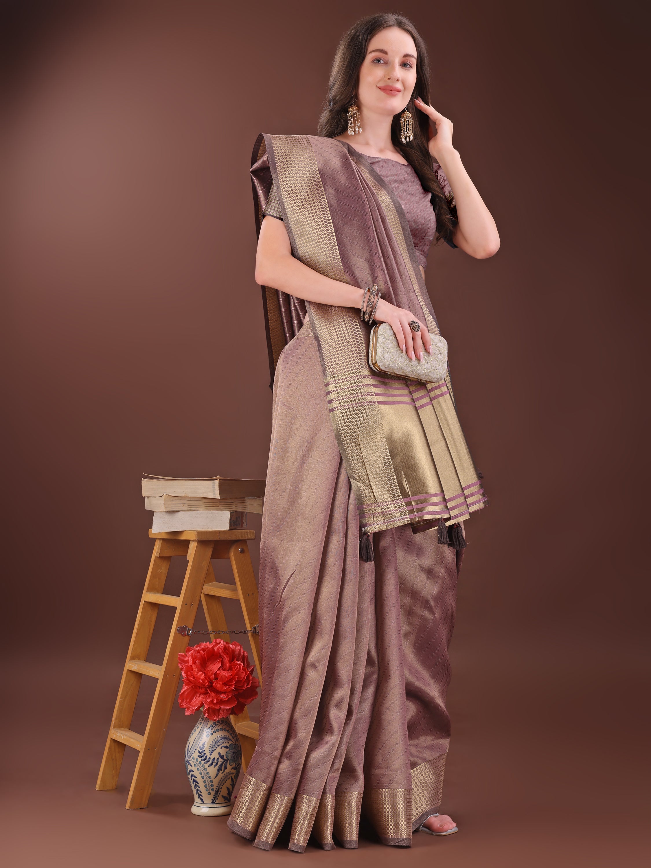 Gauhar Gaze Organza Sarees Collection | Ready To Wear SKU - SWBUD1001 to 06