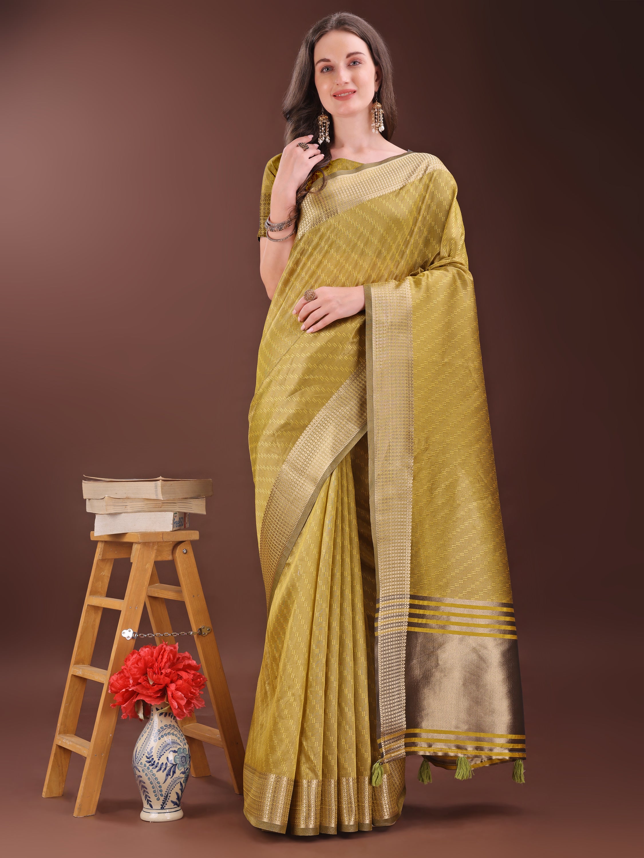 Gauhar Gaze Organza Sarees Collection | Ready To Wear SKU - SWBUD1001 to 06