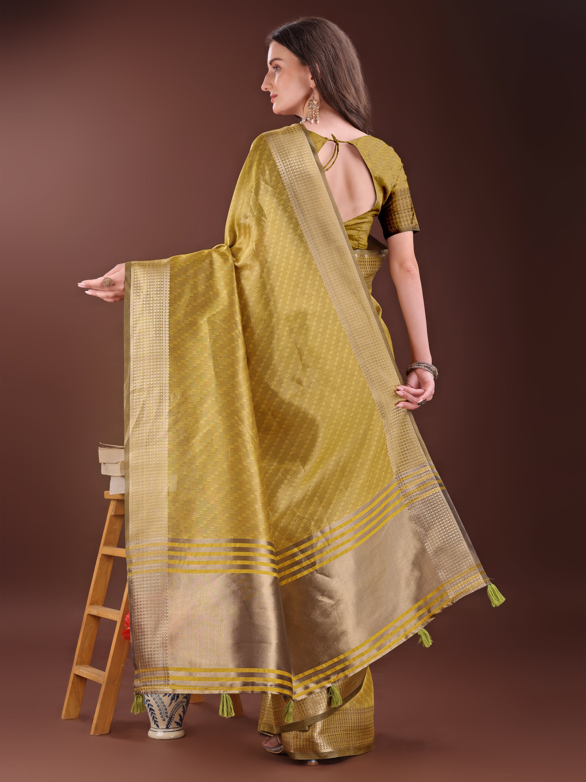 Gauhar Gaze Organza Sarees Collection | Ready To Wear SKU - SWBUD1001 to 06