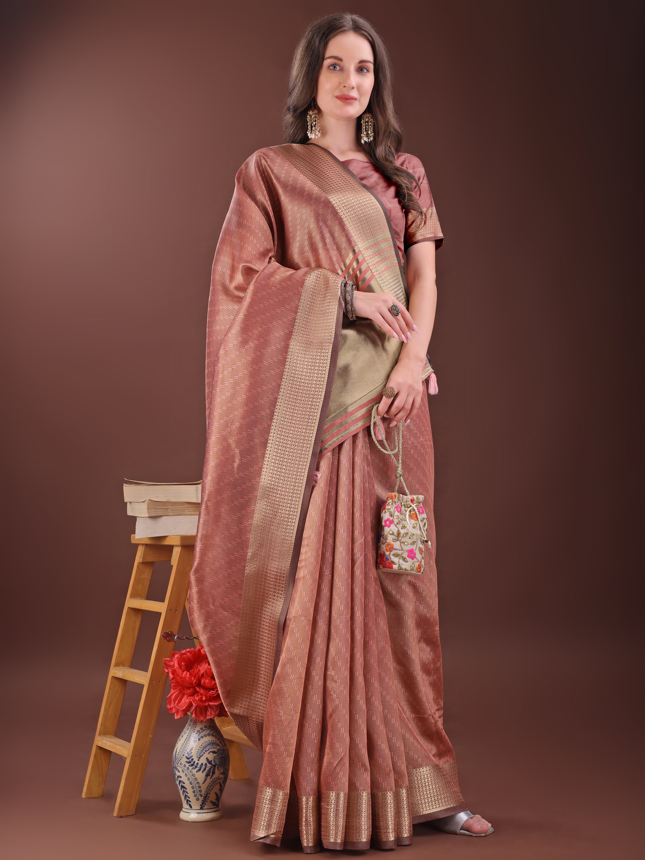Gauhar Gaze Organza Sarees Collection | Ready To Wear SKU - SWBUD1001 to 06
