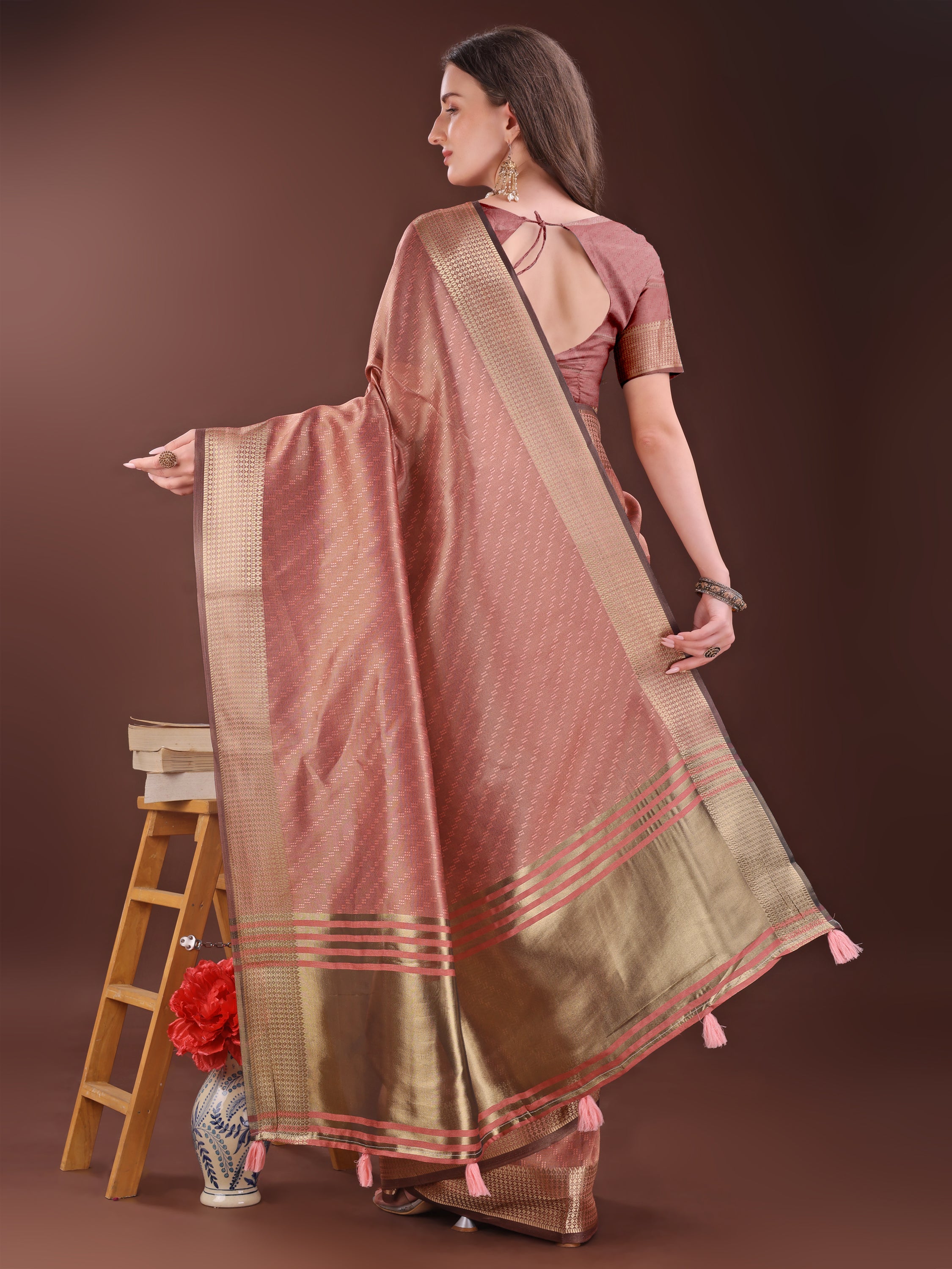 Gauhar Gaze Organza Sarees Collection | Ready To Wear SKU - SWBUD1001 to 06