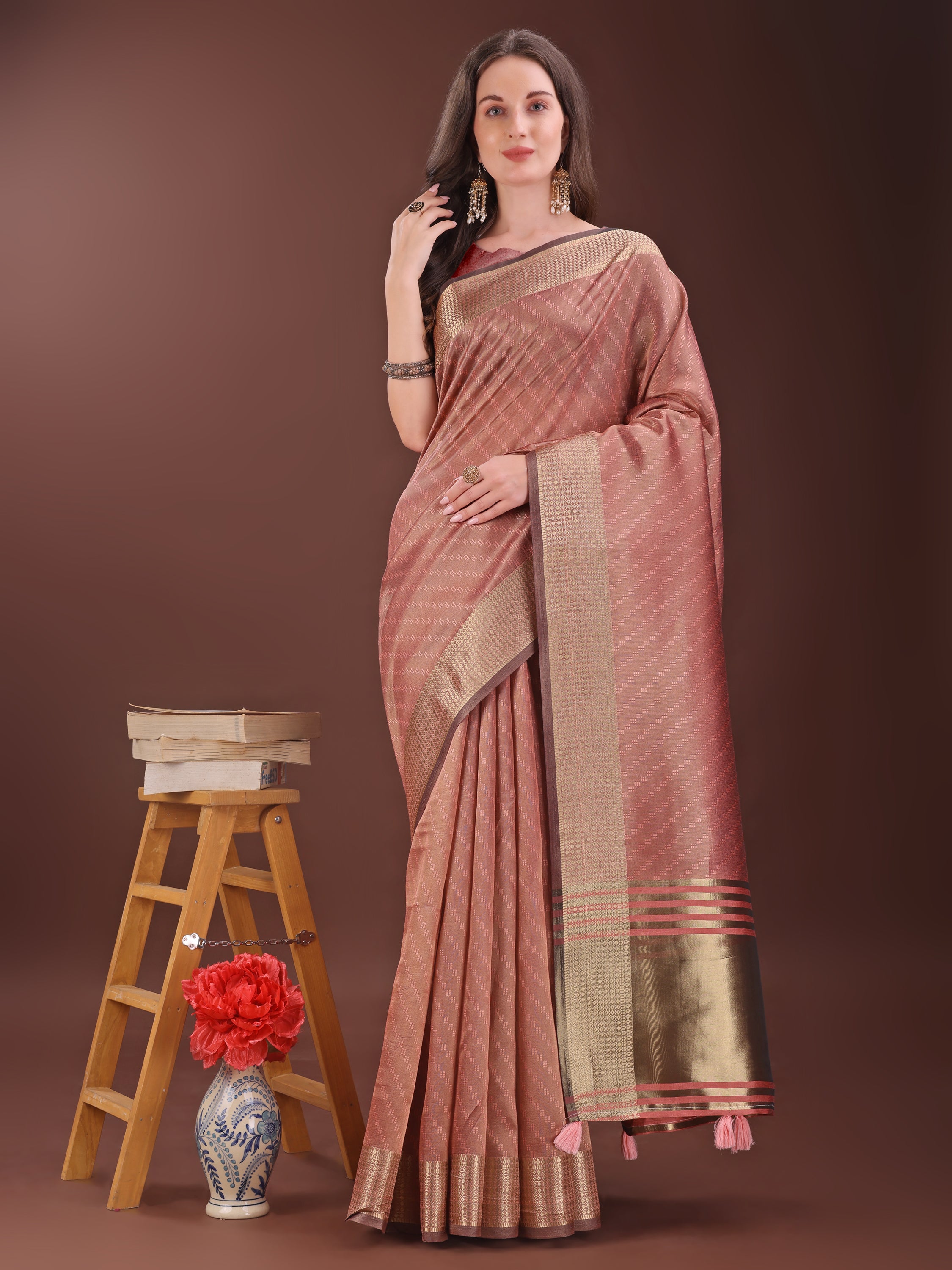 Gauhar Gaze Organza Sarees Collection | Ready To Wear SKU - SWBUD1001 to 06