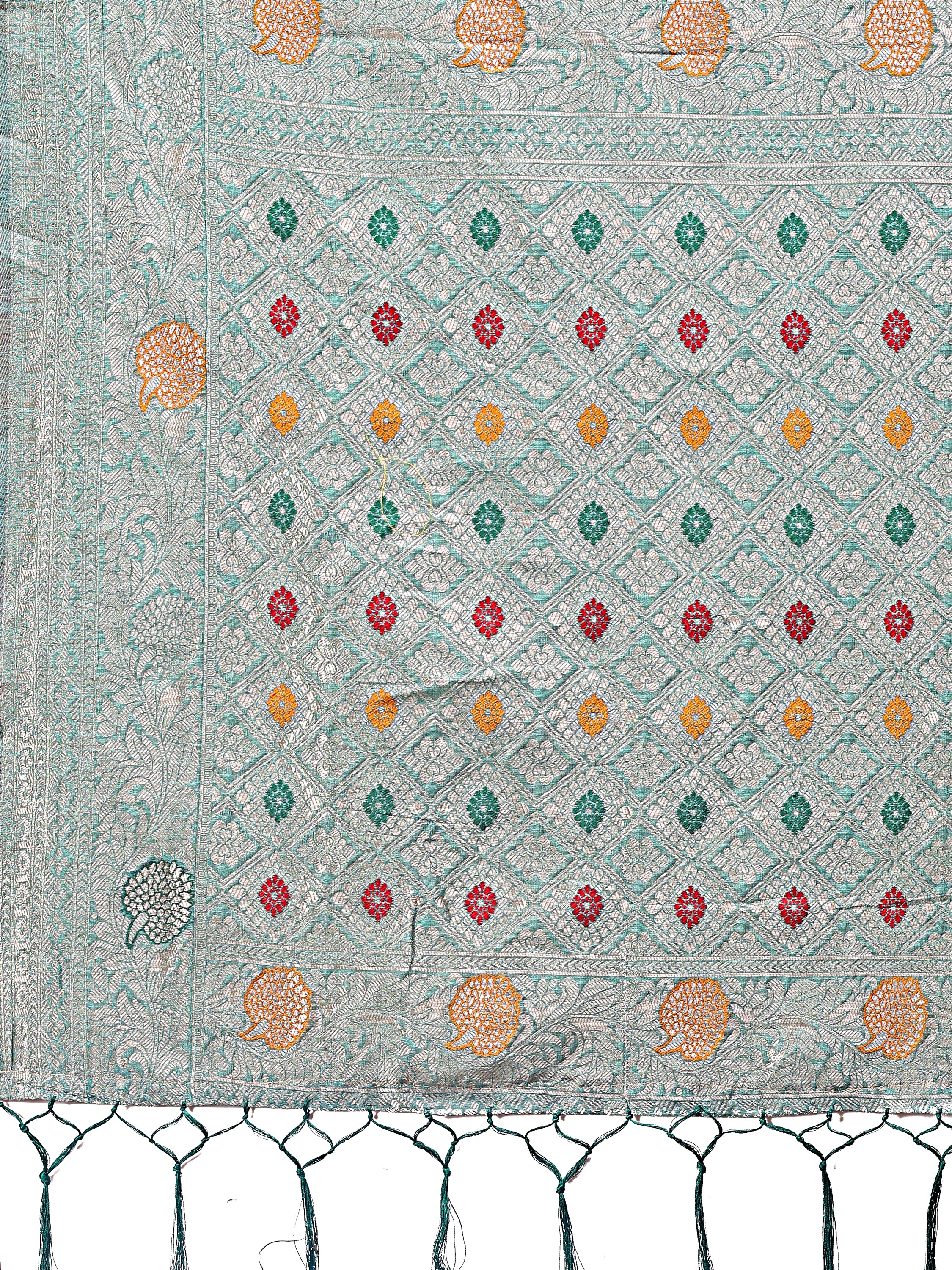 Boond Baawri Linen Cotton Drapes Sarees Collection | Ready To Wear SKU - ASBUL1001 to 06