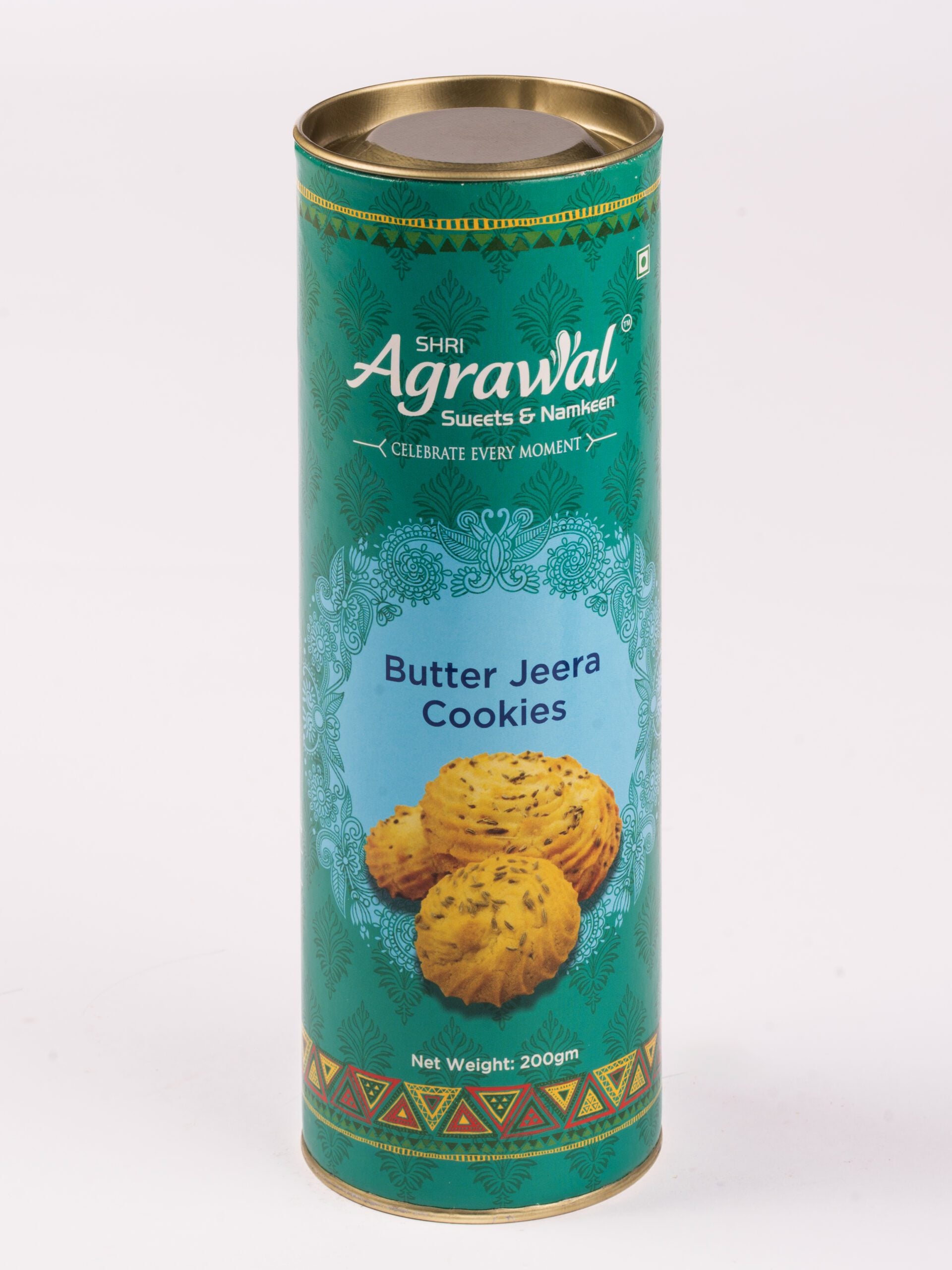 Shri Agrawal Sweets & Namkeen Butter Jeera Cookies - 200 gms