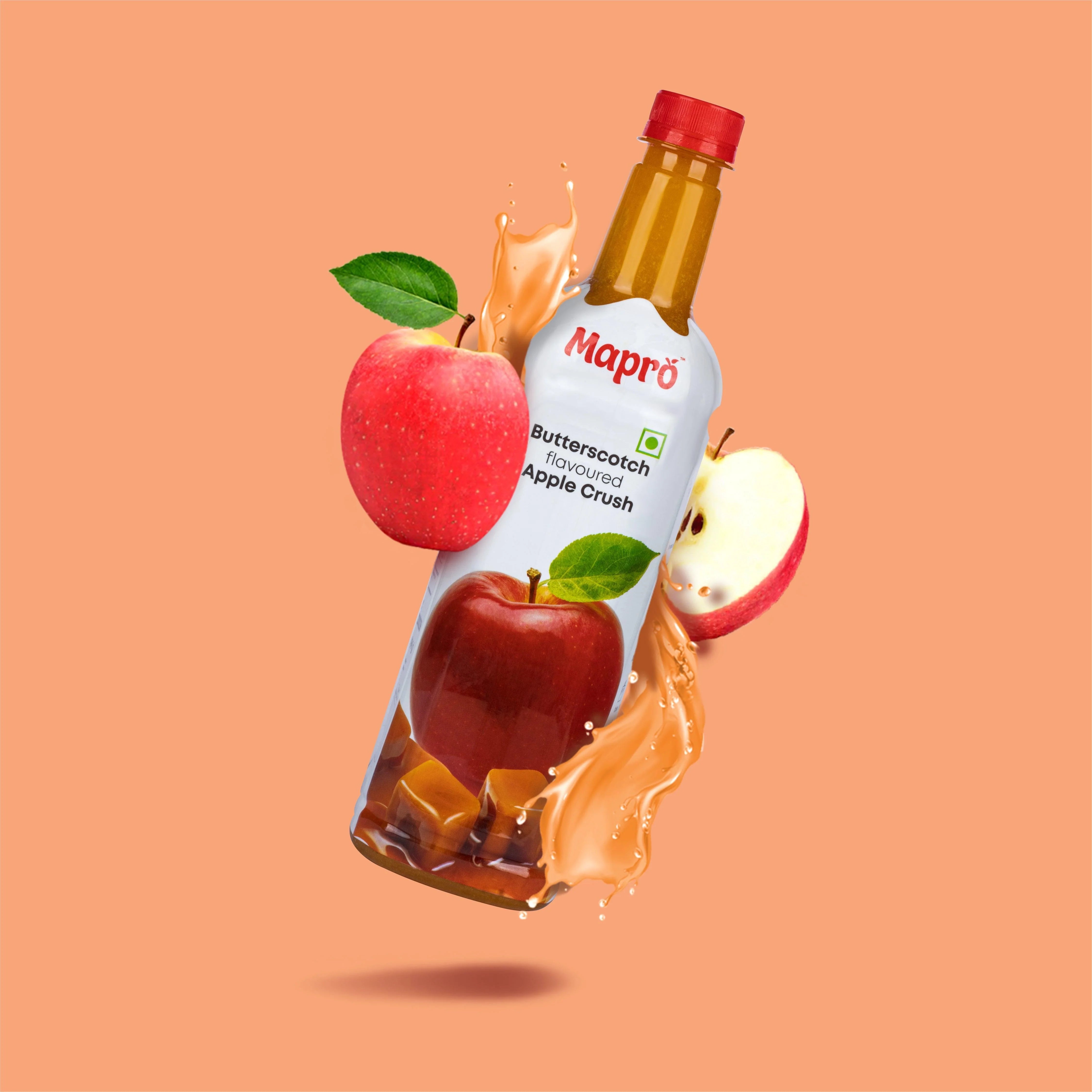Mapro Butterscotch Flavoured Apple Crush - 750 ml