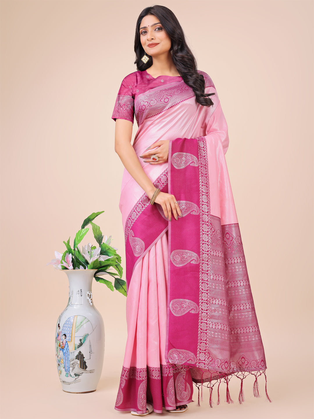Heer Harmony Lichi Silks Sarees Collection | Ready To Wear SKU - ASCAD1001 to 08