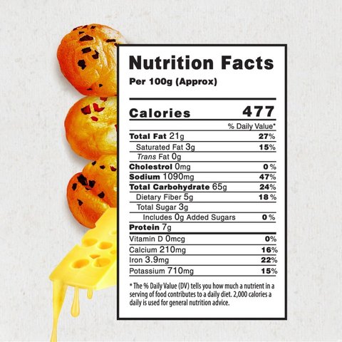 MOM - Meal Of The Moment by Cheddar Cheese Roasted Makhana - 52 gms