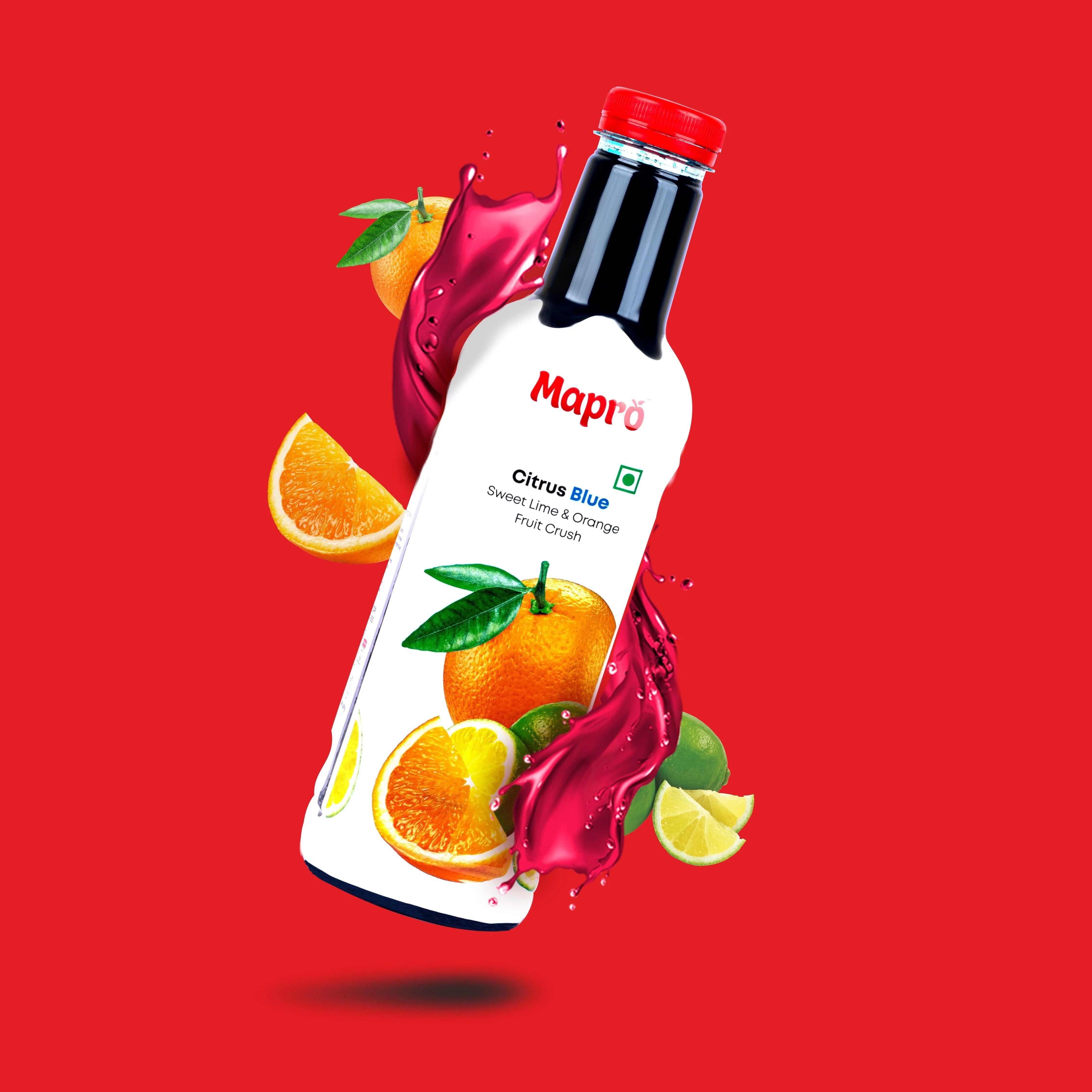 Mapro Citrus Blue Fruit Crush - 750 ml
