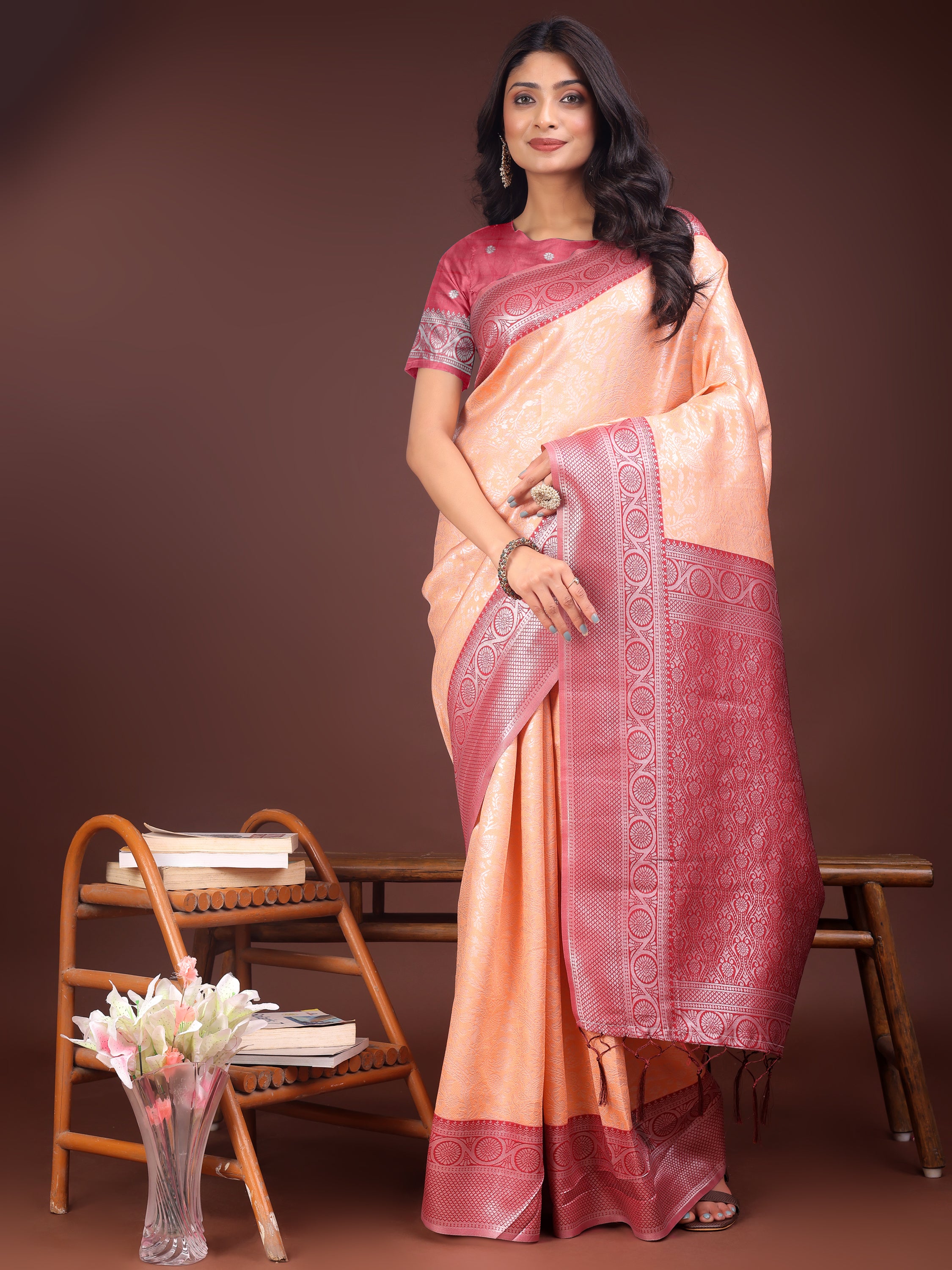 Lichi Silk Lavanya Saree Series Sarees Collection | Ready To Wear SKU - ASCRA1001 to 08