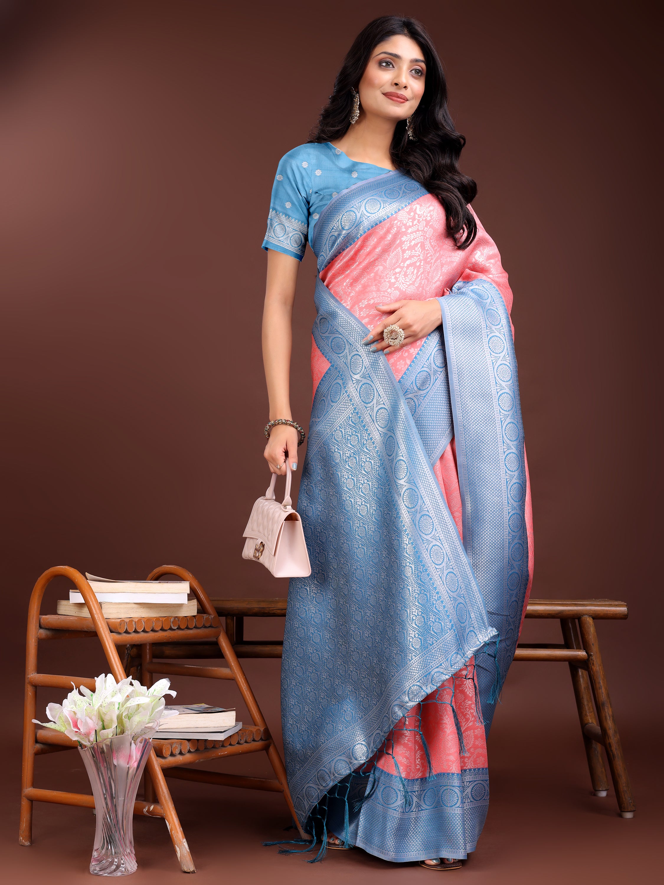 Lichi Silk Lavanya Saree Series Sarees Collection | Ready To Wear SKU - ASCRA1001 to 08