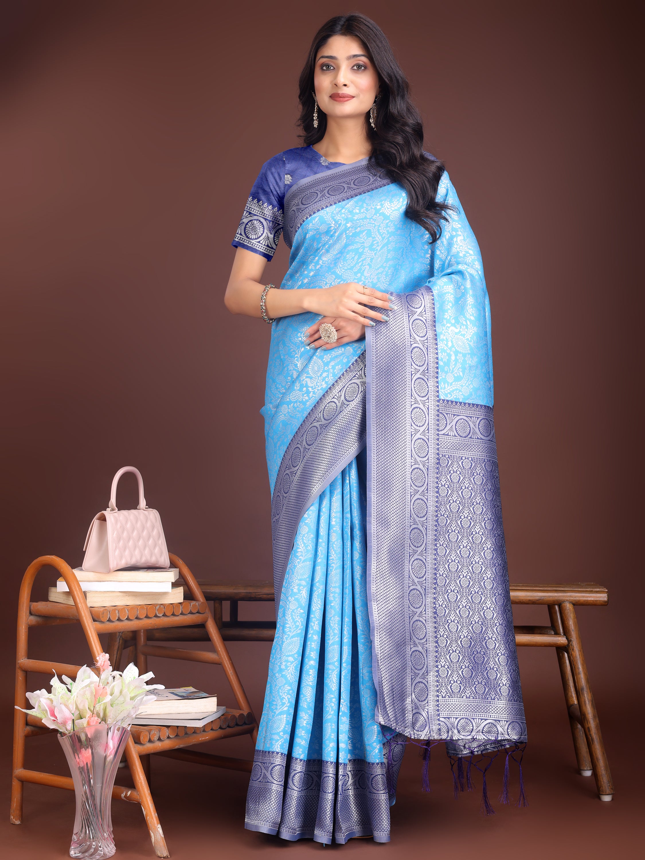 Lichi Silk Lavanya Saree Series Sarees Collection | Ready To Wear SKU - ASCRA1001 to 08
