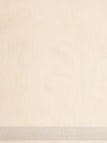 Beautiful Gulmohar Gaze Saree | Cream Color| Ready To Wear SKU-SUKRG1015