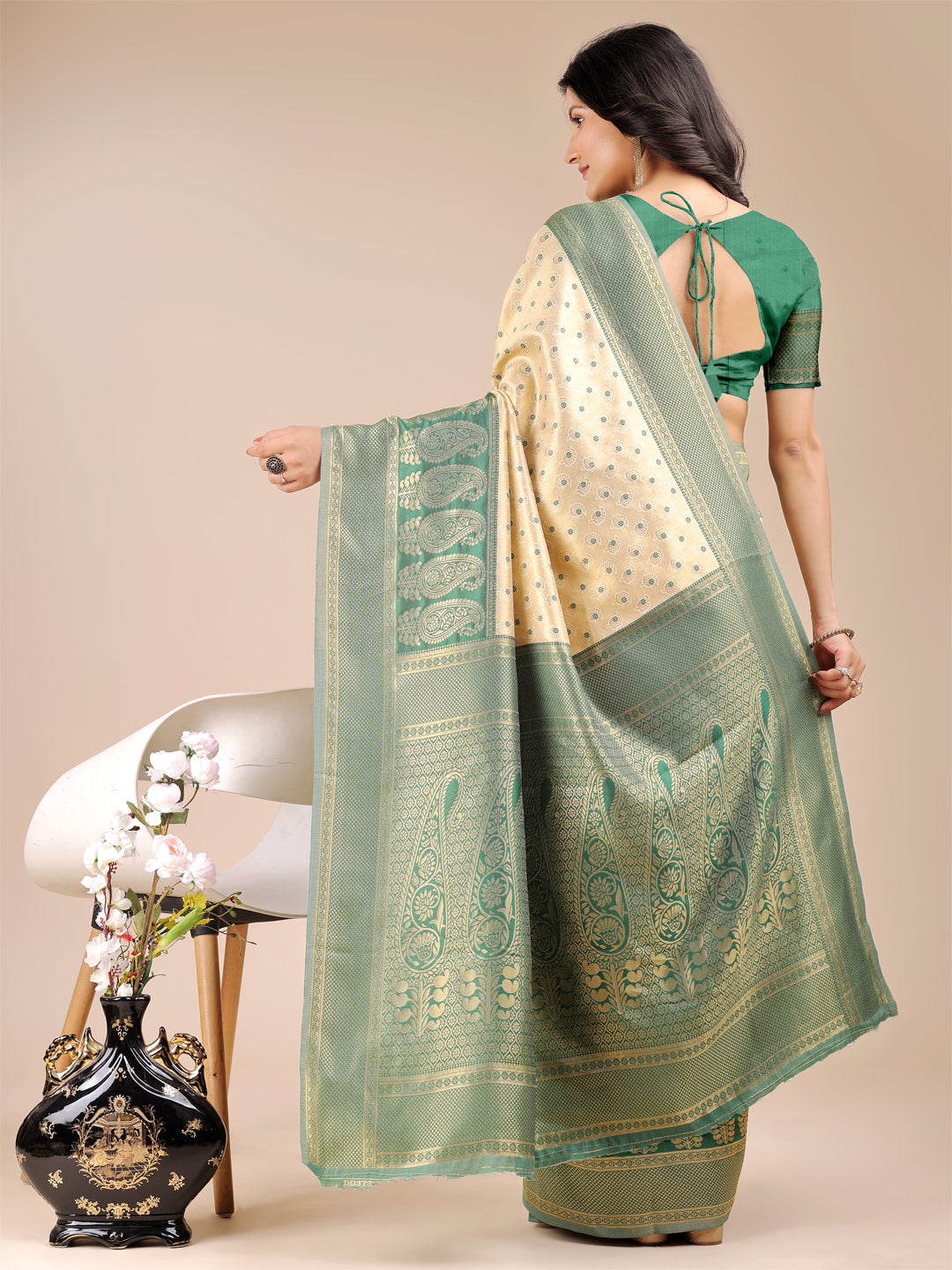 Beautiful Jazbaat Jhalar Saree Collection| Ready To Wear SKU-ASAUR2001 To 06