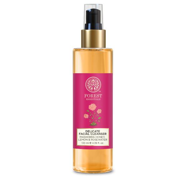 Delicate Facial Cleanser / Face wash Mashobra Honey, Lemon & Rosewater - 130ml