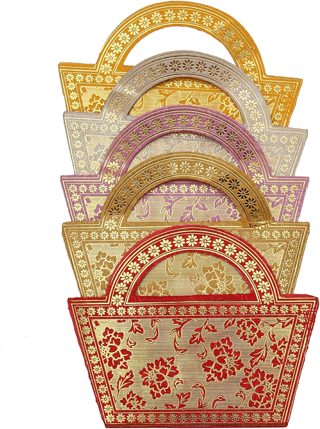 Nilanchal Handicraft Designer Envelopes - Set of 10 Code - E01