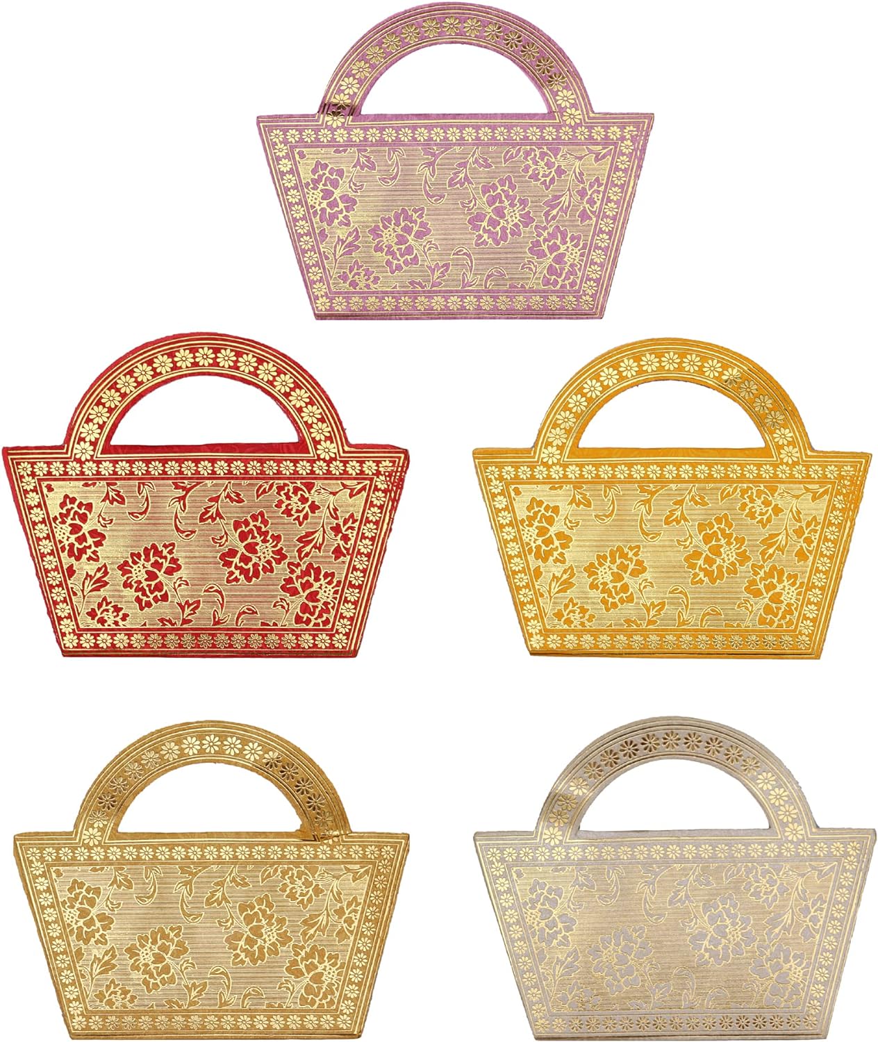 Nilanchal Handicraft Designer Envelopes - Set of 10 Code - E01