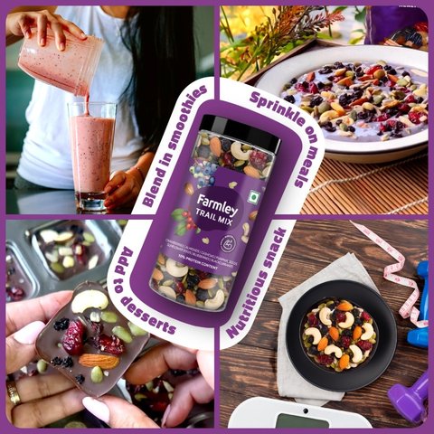 Farmley 7-in-1 Trail Mix - 450 gms