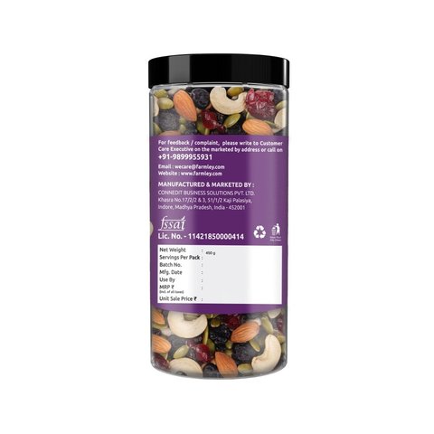 Farmley 7-in-1 Trail Mix - 450 gms