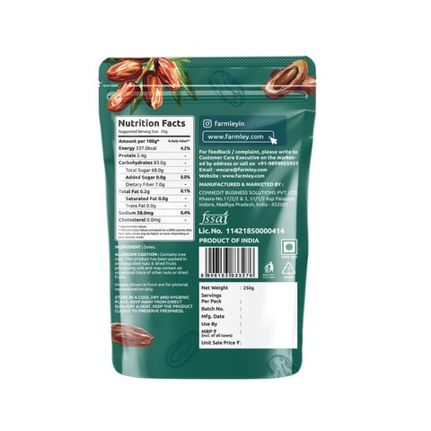 Farmley Barkat Dates (Khajur) - 250 gms