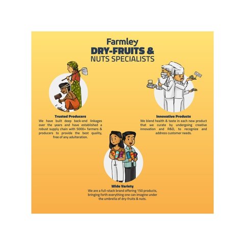 Farmley California Roasted & Salted Pistachios - 200 gms