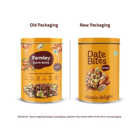 Farmley Date Bites Dry Fruit Burfi (No Added Sugar) - 180 gms