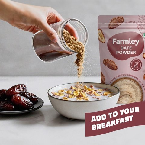 Farmley Date Powder - Natural Sugar - 200 gms