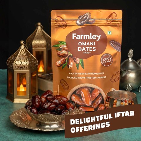 Farmley Fard Omani Dates (Khajur) - 400 gms
