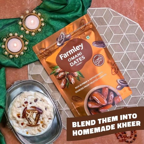 Farmley Fard Omani Dates (Khajur) - 400 gms
