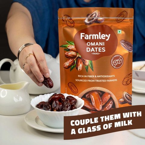 Farmley Fard Omani Dates (Khajur) - 400 gms