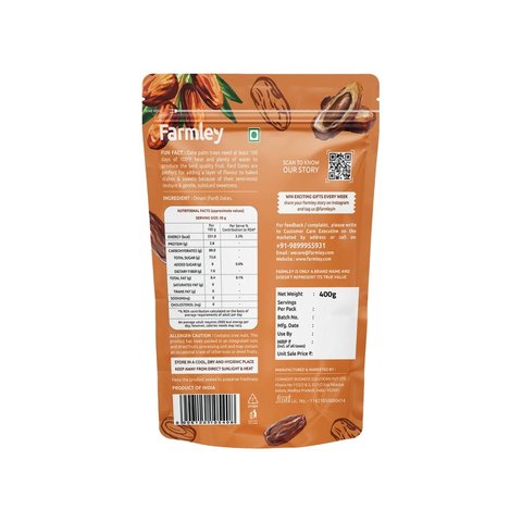 Farmley Fard Omani Dates (Khajur) - 400 gms