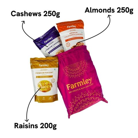 Farmley Mix Dry Fruit Potli - 700 gms