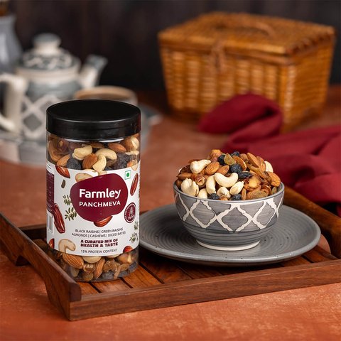Farmley Panchmeva Dry Fruit Mix - 405 gms