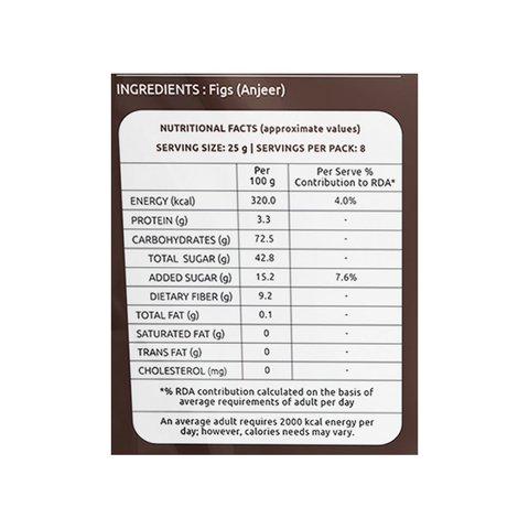 Farmley Premium Anjeer - 200 gms