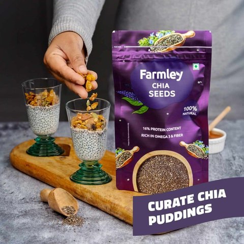 Farmley Premium Chia Seeds - 200 gms