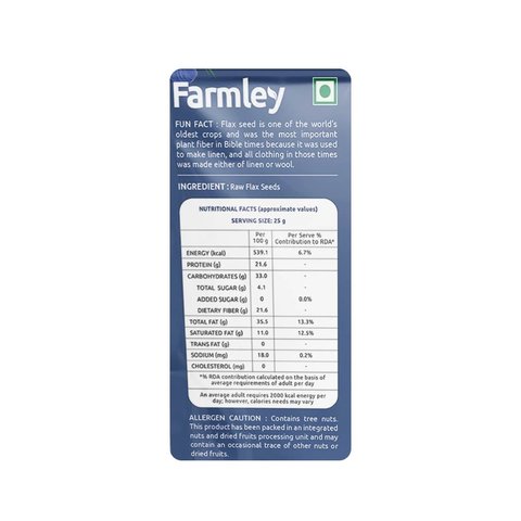 Farmley Premium Flax Seeds - 200 gms