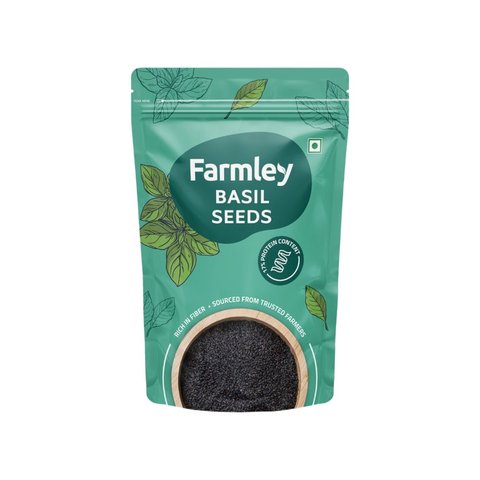 Farmley Raw Basil Seeds / Sabja Seeds - 300 gms