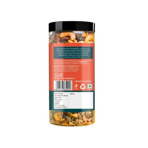 Farmley Snack Mix Nuts (Mexican Peri Peri) - 405 gms