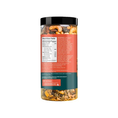 Farmley Snack Mix Nuts (Mexican Peri Peri) - 405 gms