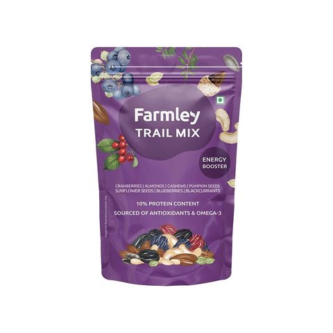 Farmley Trail Mix Dry Fruits, Nuts & Seeds Superfood - 200 gms