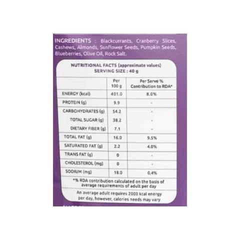 Farmley Trail Mix Dry Fruits, Nuts & Seeds Superfood - 200 gms