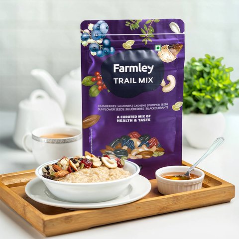 Farmley Trail Mix Dry Fruits, Nuts & Seeds Superfood - 200 gms