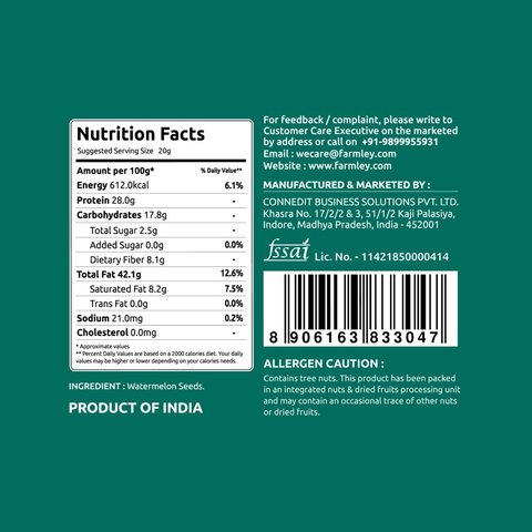 Farmley Watermelon Seeds - 500 gms