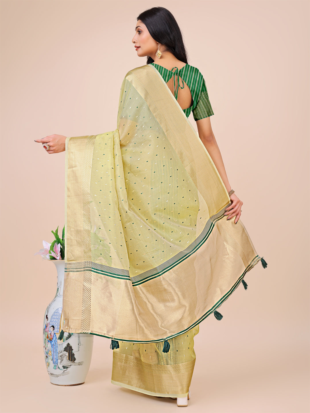 Palkon Par Pyaar Organza Sarees Collection | Ready To Wear SKU - SUFLO1001 to 06