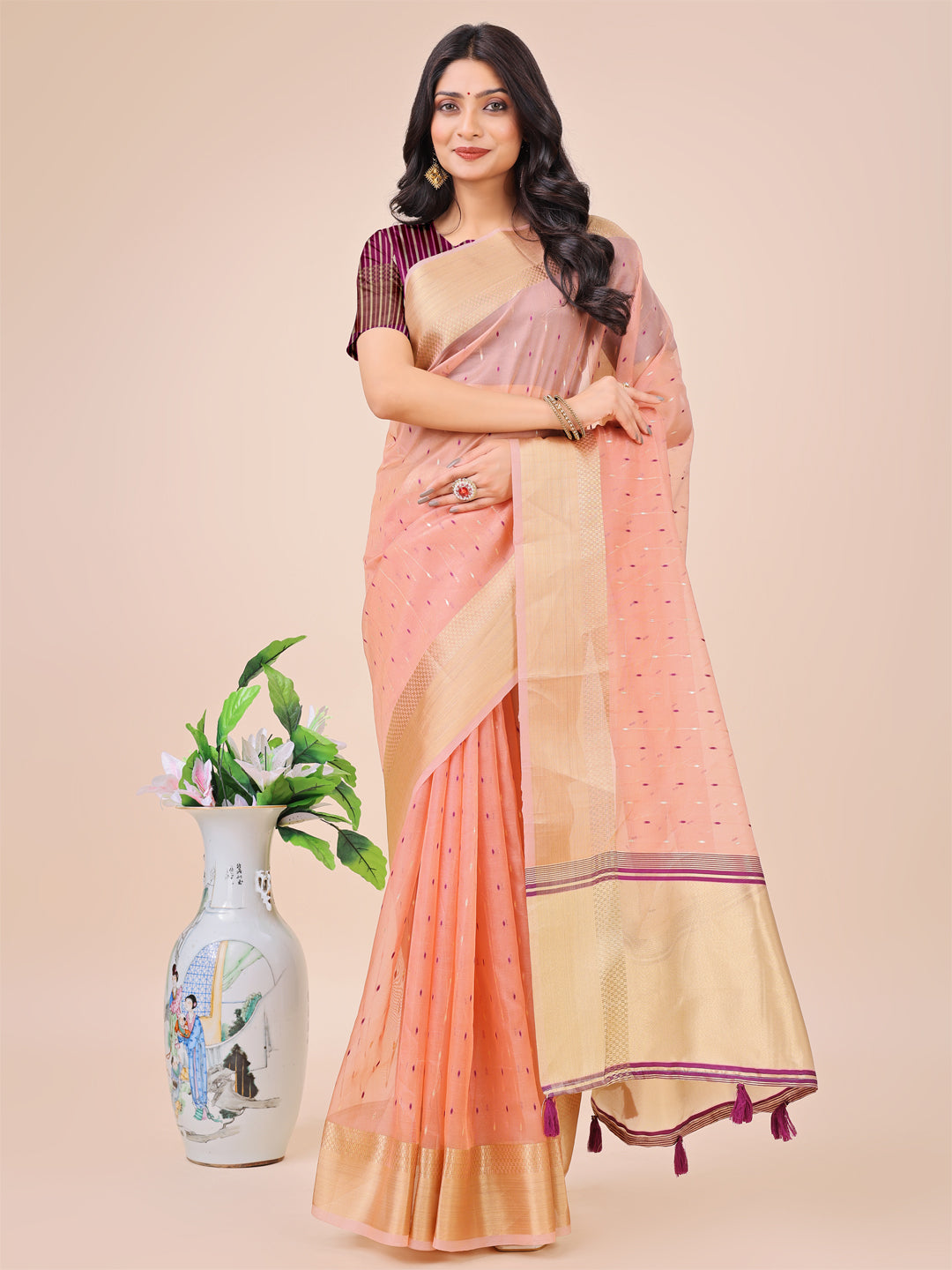 Palkon Par Pyaar Organza Sarees Collection | Ready To Wear SKU - SUFLO1001 to 06