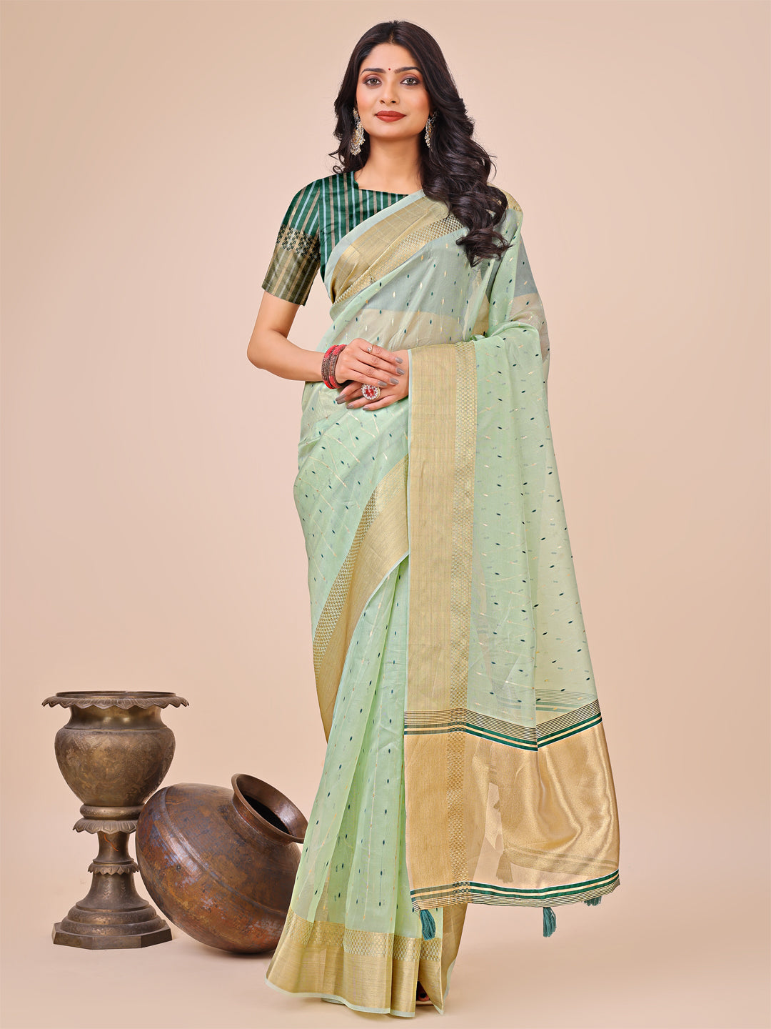 Palkon Par Pyaar Organza Sarees Collection | Ready To Wear SKU - SUFLO1001 to 06