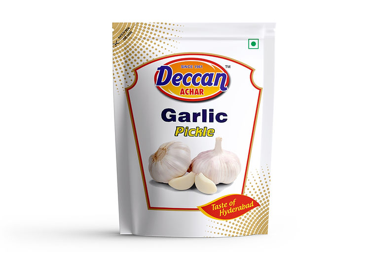 Deccan Achar Garlic Pickle - 500 gms